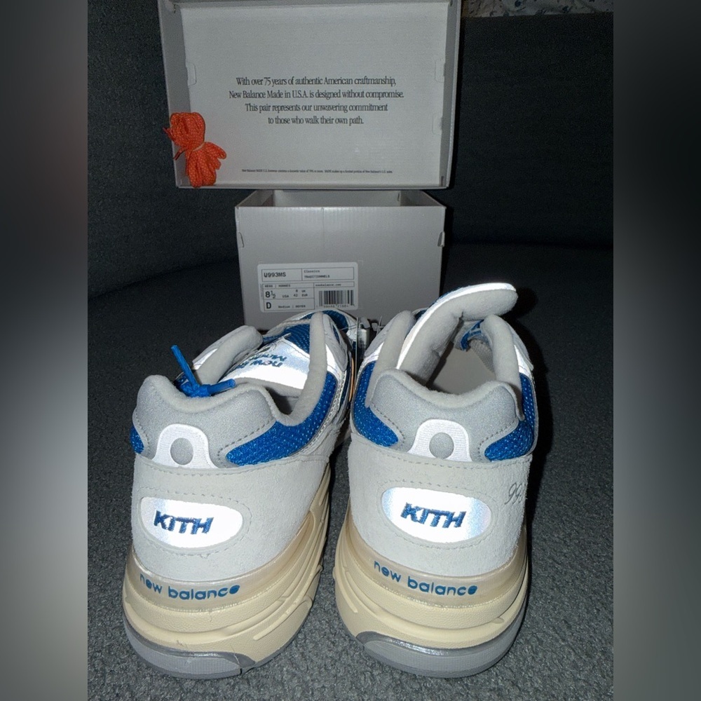 NWT Kith & New Balance for Madison Square Garden Made in USA 993 Size 8.5 - Picture 8 of 9